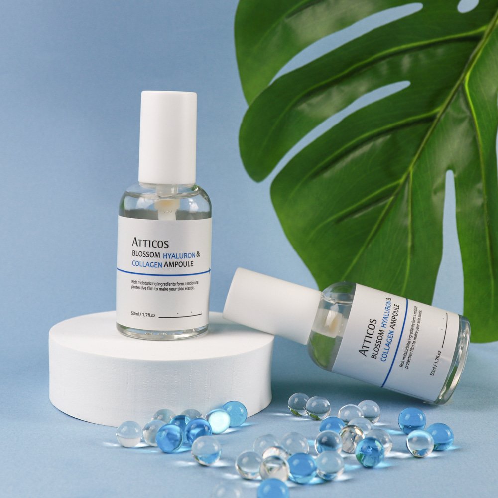ATTICOS Blossom Hyaluron & Collagen Ampoule Nemlendirici Serum