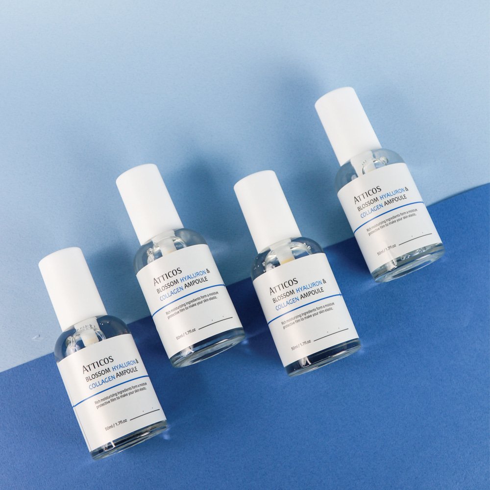 ATTICOS Blossom Hyaluron & Collagen Ampoule Nemlendirici Serum - Görsel 5