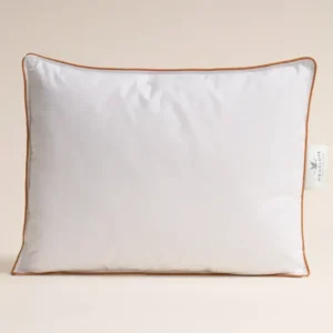 %100 Kaz Tüyü Dolgulu Bebek Yastık 35x45 cm- Bronze Serisi