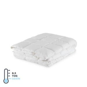 6,5 Tog %100 Kaz Tüyü Tek Kişilik Yorgan 155x215 cm - Gold Serisi