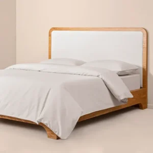 %100 Pamuk Percale Nevresim Seti 200x220 cm Gri - Pure Serisi