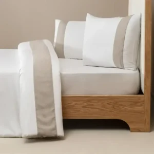 %100 Pamuk Saten Kumaş Nevresim Seti 200x220 cm - Luciano Serisi