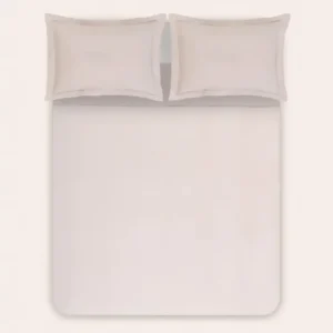 %100 Pamuk Saten Nevresim Seti 160x220 cm Gri - Lia Serisi