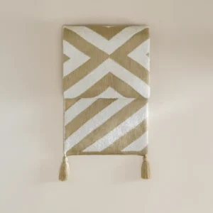 Triko Tv Battaniyesi Throw Bej-Krem Koltuk Şalı 200x220 cm - Luma Serisi