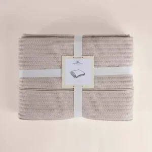 Yatak Örtüsü Takımı Bej - 260x240 cm - Tulipa Serisi